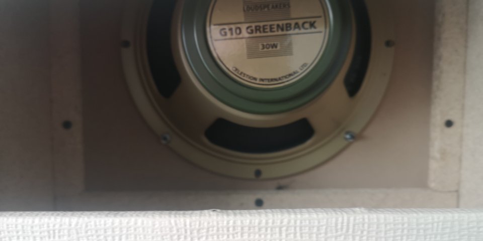 Pantalla con altavoz greemback G10 30w de segunda mano · Foto 6 de 9 · Alicante · 120 €
