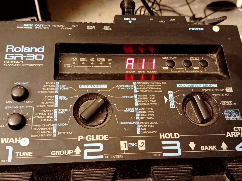 Roland GR30 sinte para guitarra