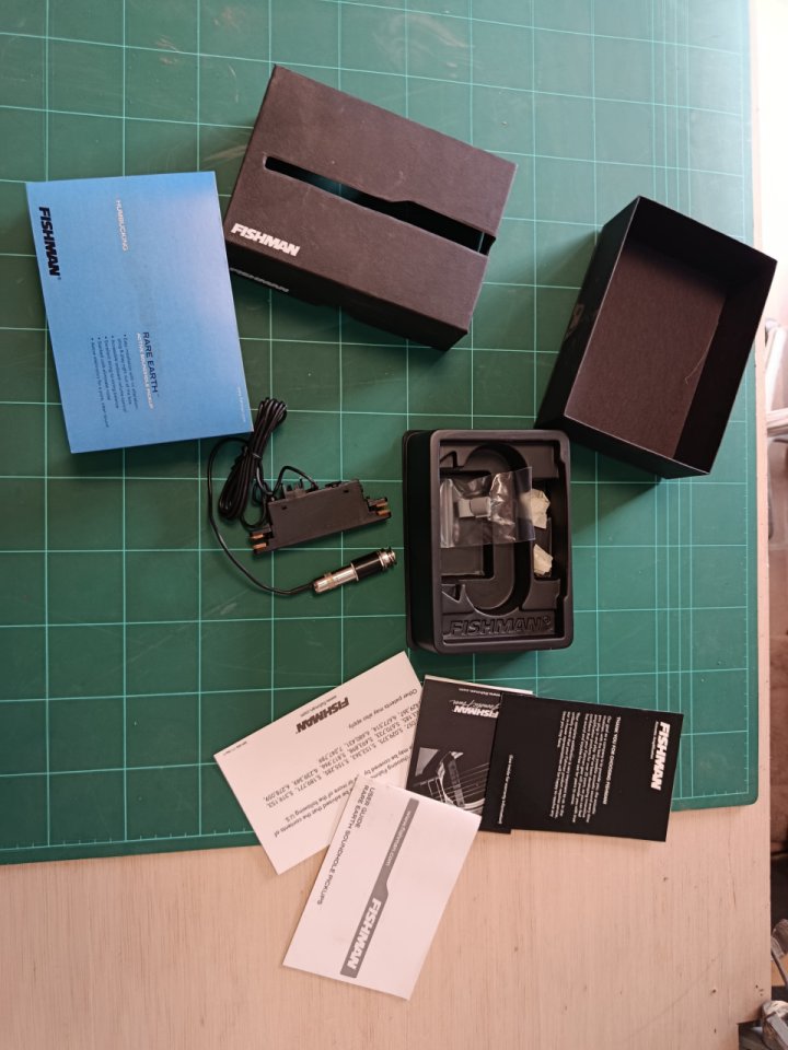 Pastilla acústica Fishman Neo- D humbucking