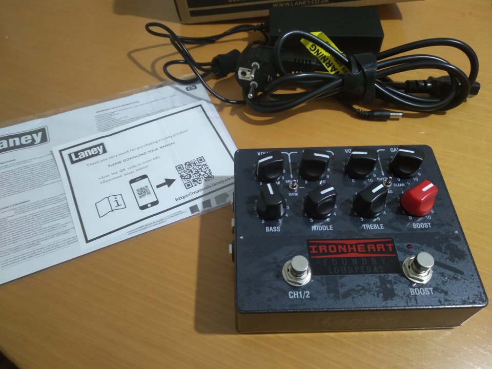 Laney ironheart foundry loudpedal