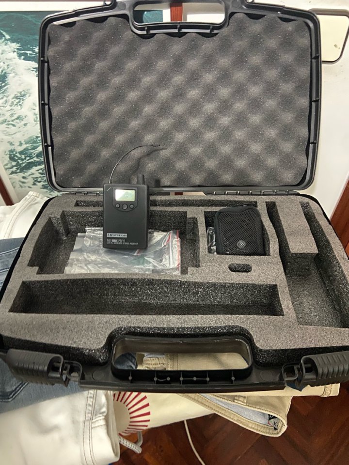In Ear Monitoring + Flight case