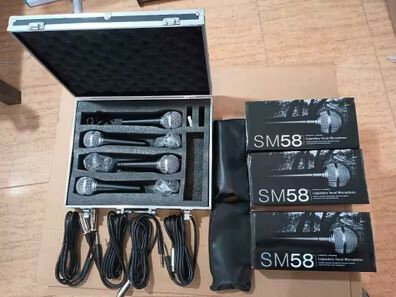 4 SM 58 CLON MAS MALETIN