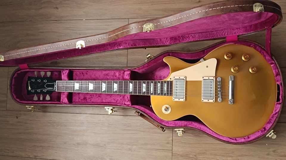 Gibson Les Paul R7 reissue 1957 VOS por Gibson 1964 ES335 VOS Vintage Burst