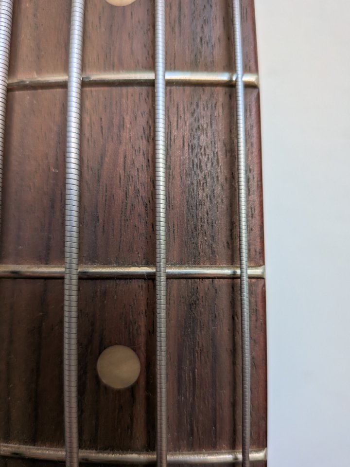 FENDER Mustang Bass Justin Meldan Johsen Road Worn Black