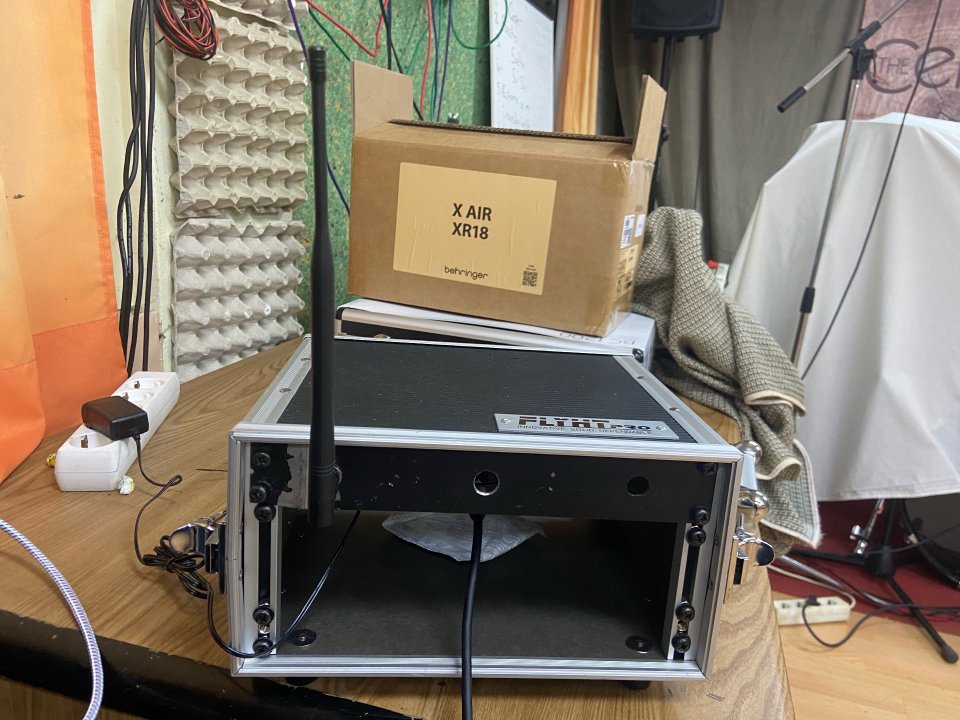 In Ear Monitoring + Flight case