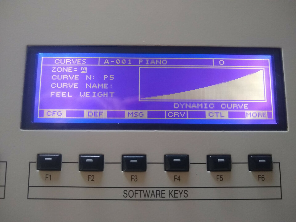 Teclado controlador Oberheim MC 3000