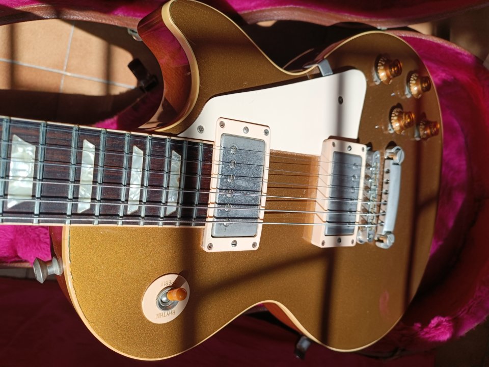 Gibson Les Paul Historic 1957 Reissue '97 Goldtop de segunda mano · Foto 9 de 10 · Tarragona