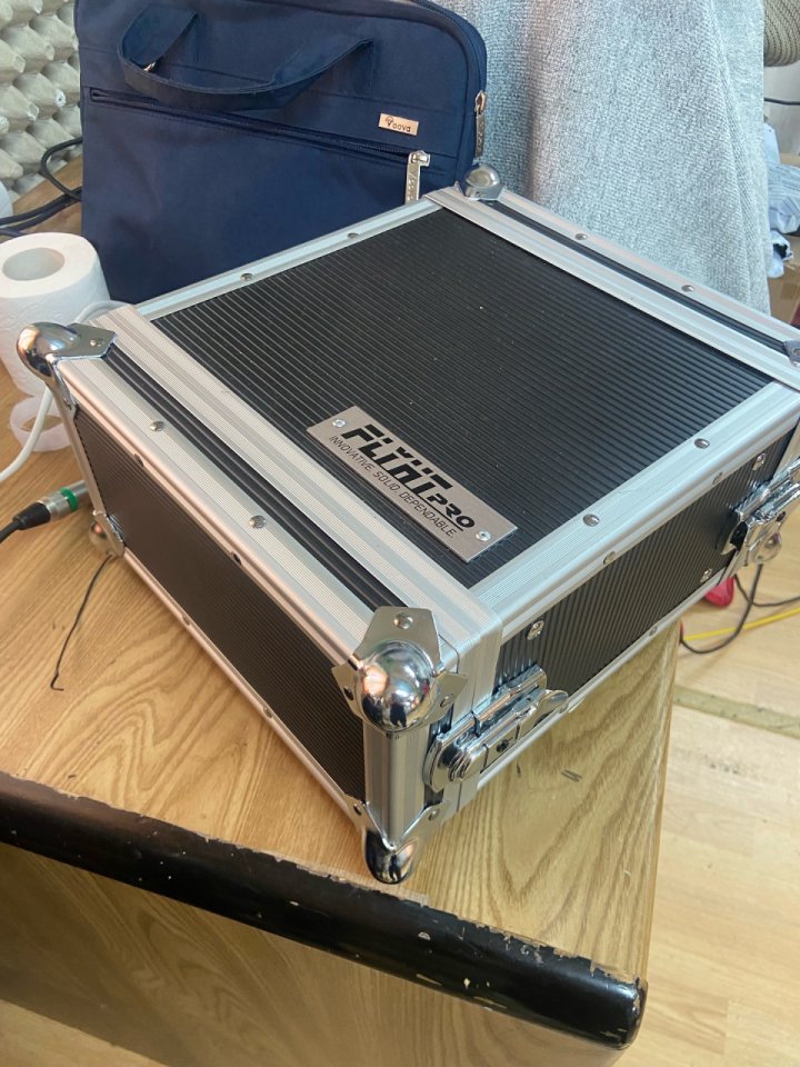 In Ear Monitoring + Flight case