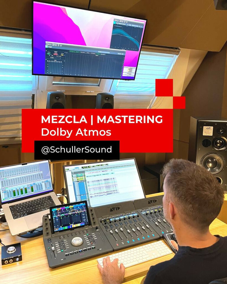 Clases de mezcla y mastering en Dolby Atmos