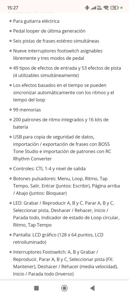 Loop satation Boss RC 600