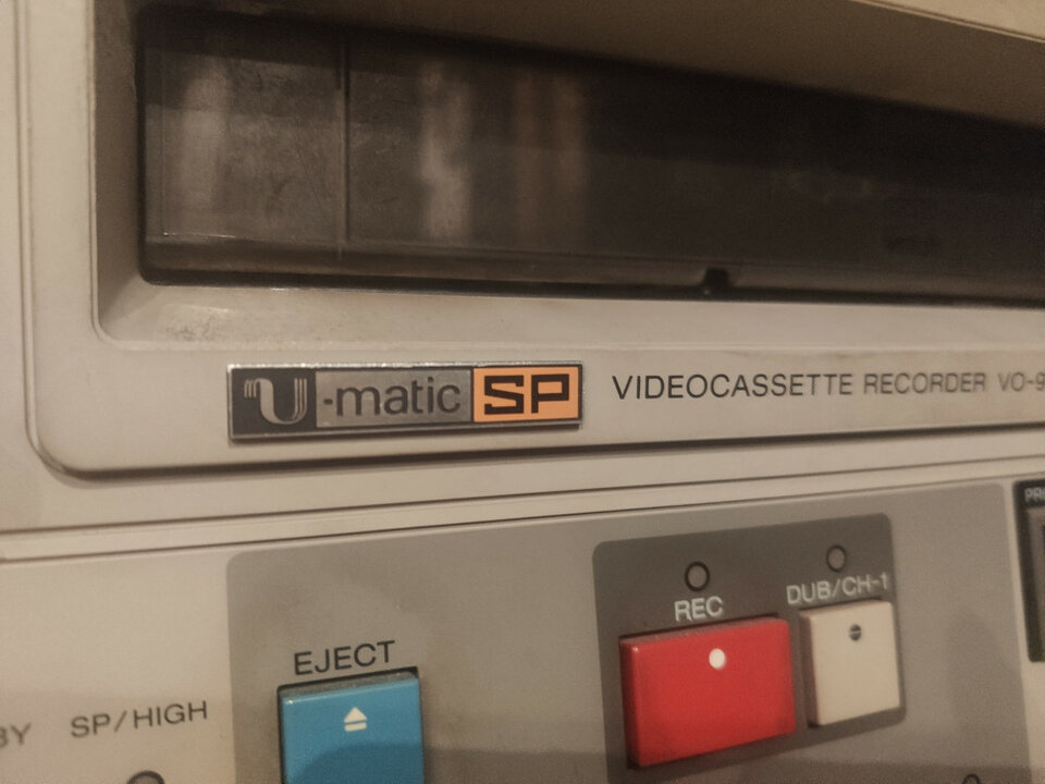 ADAT / TASCAM / Dolby SR / Dolby A / DBX I / PCM-F1 / DAT / CINTA...