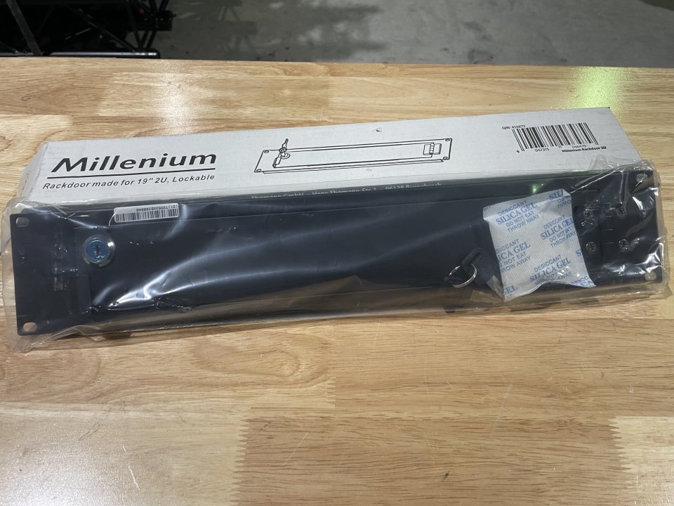 Pack puertas rack 2U/3U Millenium/Adam Hall