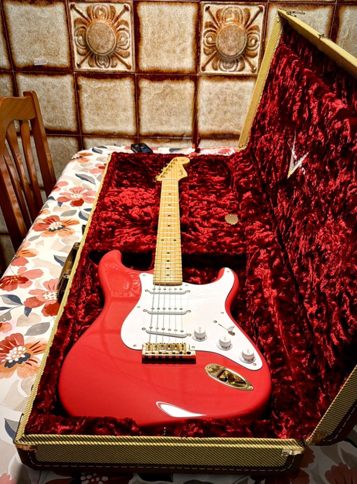 Fender 56 Strat NOS Fiesta Red GH de segunda mano · Foto 2 de 8 · Tarragona · 3200 €