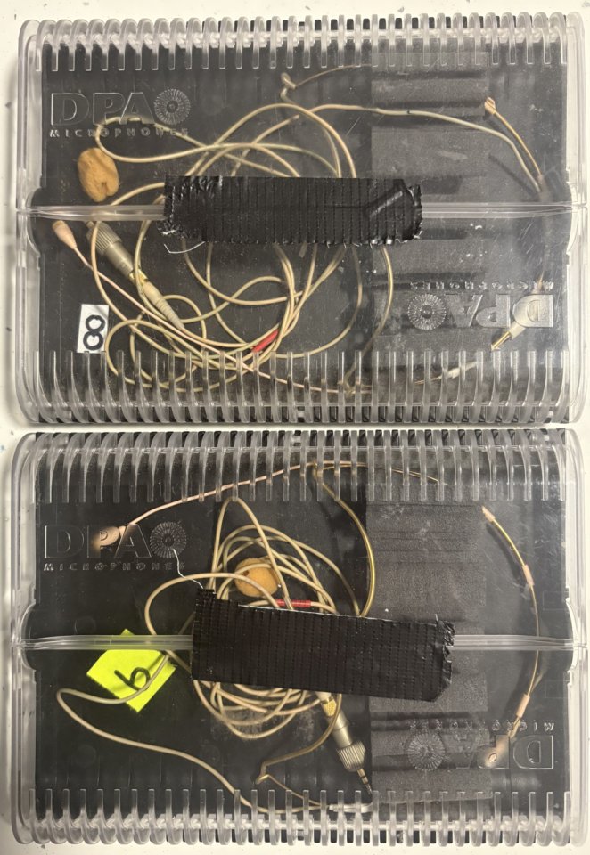 Vendo dos micrófonos de diadema Dpa 4066-F por 350€ cada una independientemente o si te llevas las dos por 600€ de segunda mano · Foto 2 de 6 · Madrid · 350 €