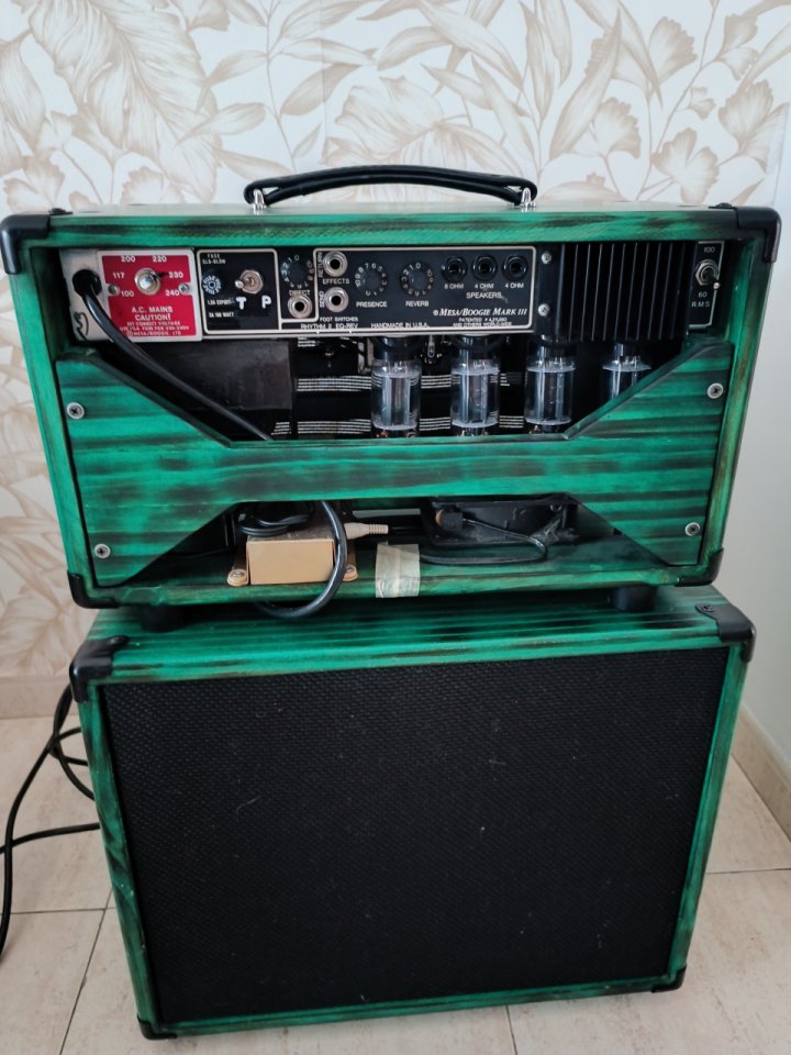 Mesa boogie Mark 3 blue stripe de segunda mano · Foto 5 de 10 · Tarragona