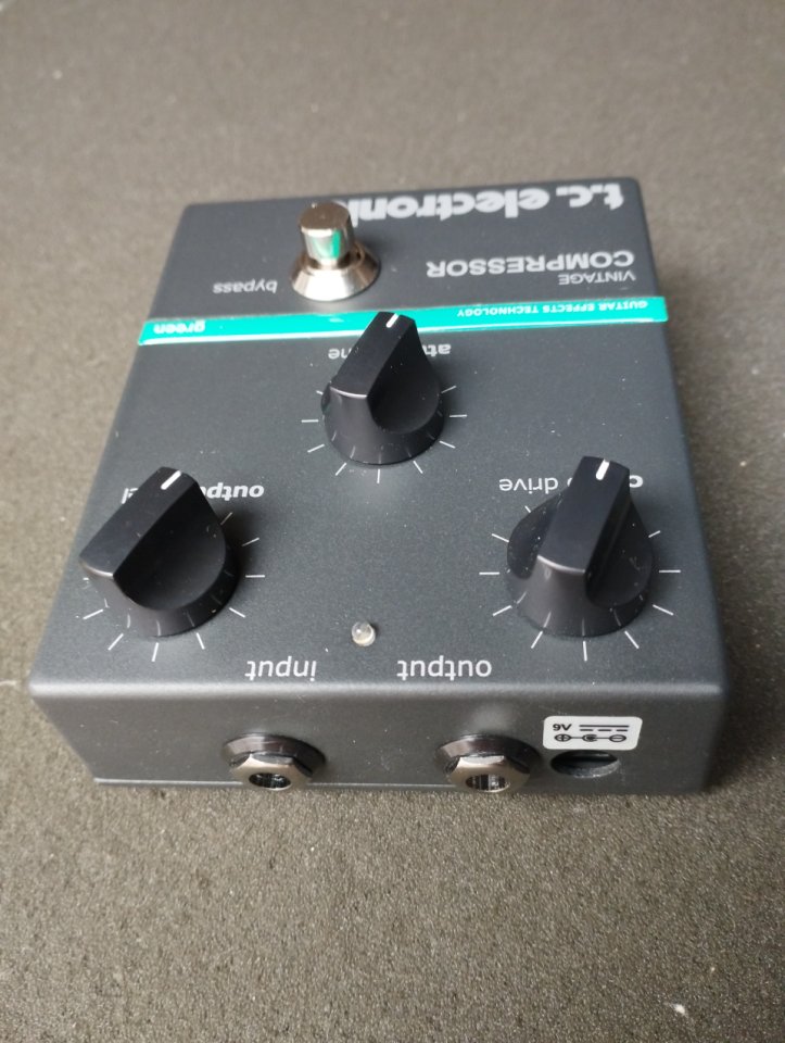 Pedal Vintage Compressor tc electronic