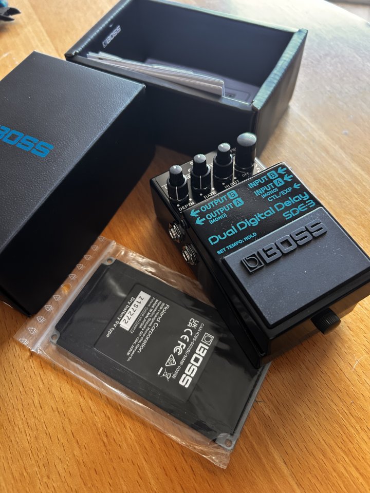 Boss SDE-3 dual delay
