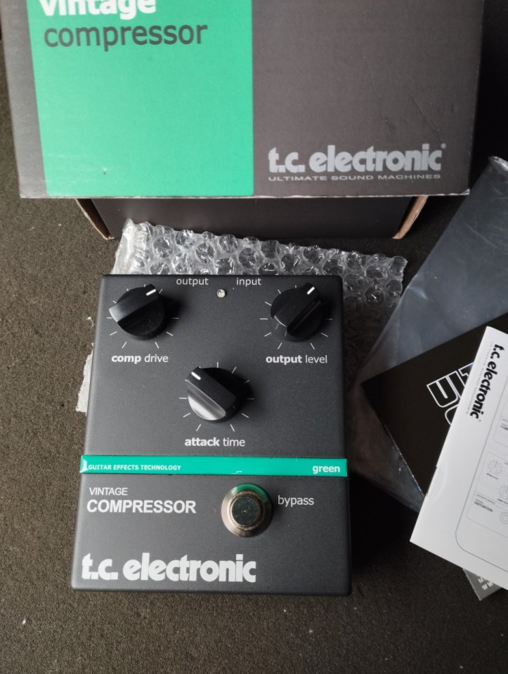 Pedal Vintage Compressor tc electronic