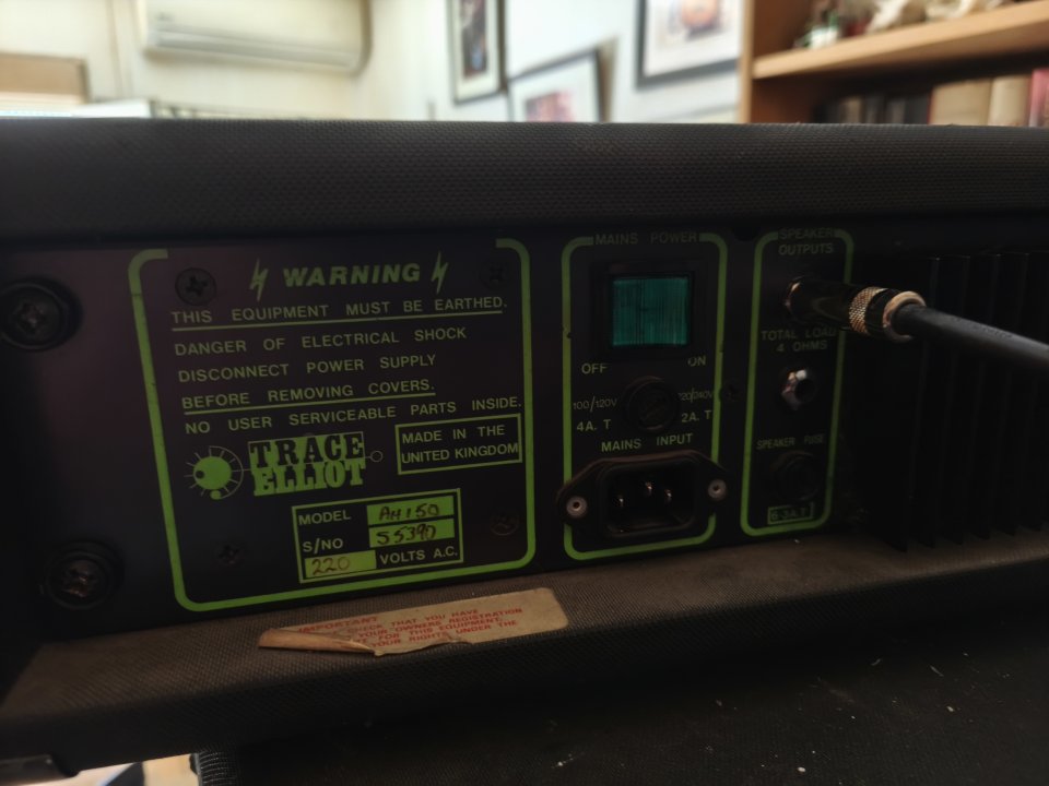 Amplificador Trace Elliot