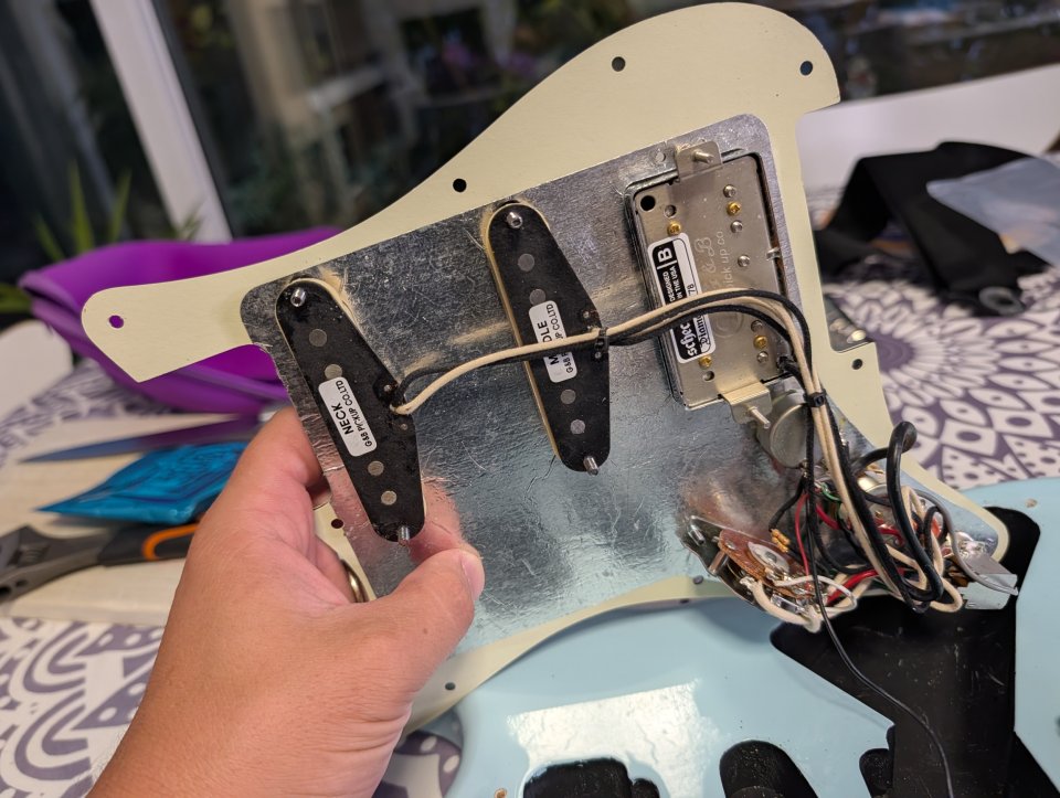 Schecter Nick Johnston HSS Atomic Frost + Funda blanda PRS de segunda mano · Foto 8 de 10 · A Coruña · 575 €