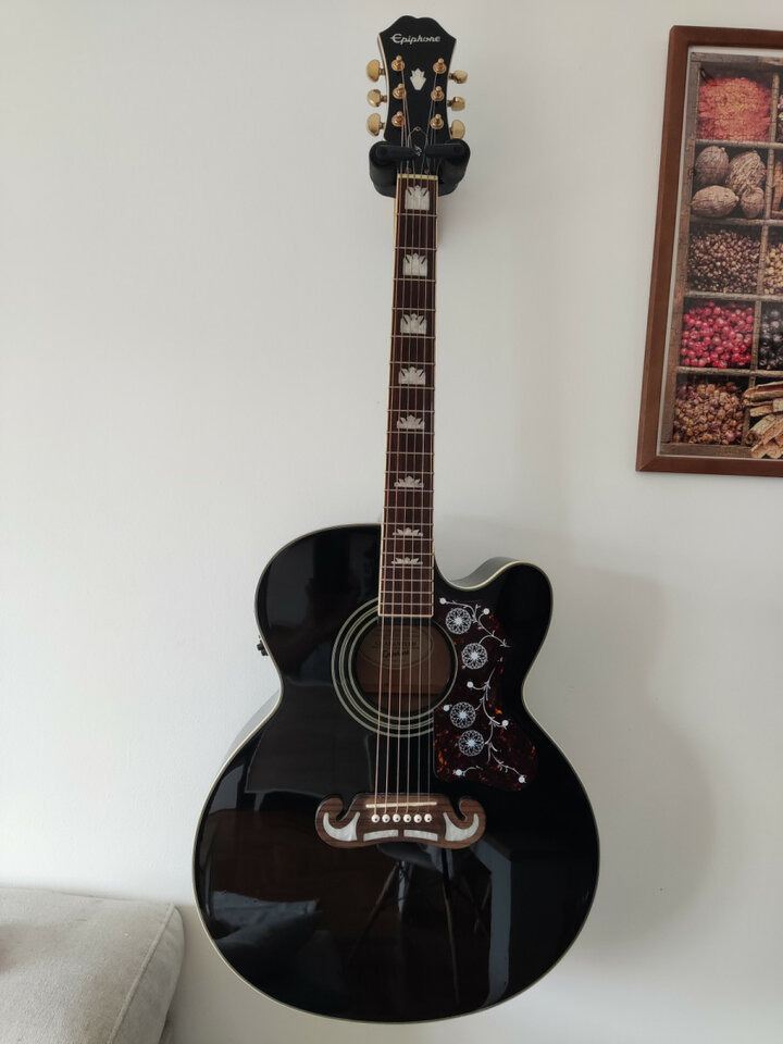 Epiphone EJ 200 CE/BK