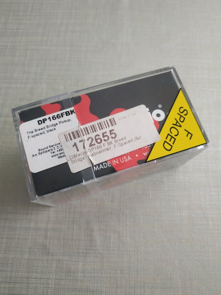 Pastilla DiMarzio DP166 The Breed Puente