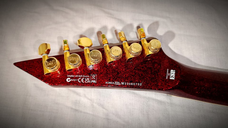 LTD / ESP Kirk Hammett signature