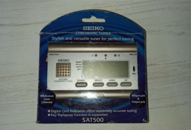 Afinador Seiko SAT 500 Nuevo