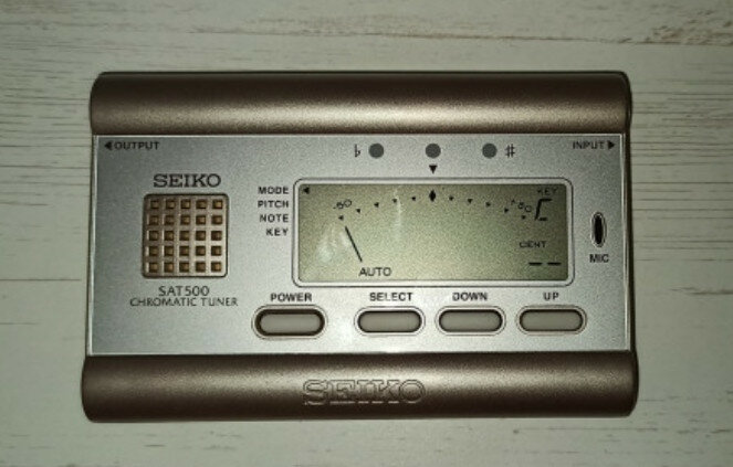 Afinador Seiko SAT 500 Nuevo