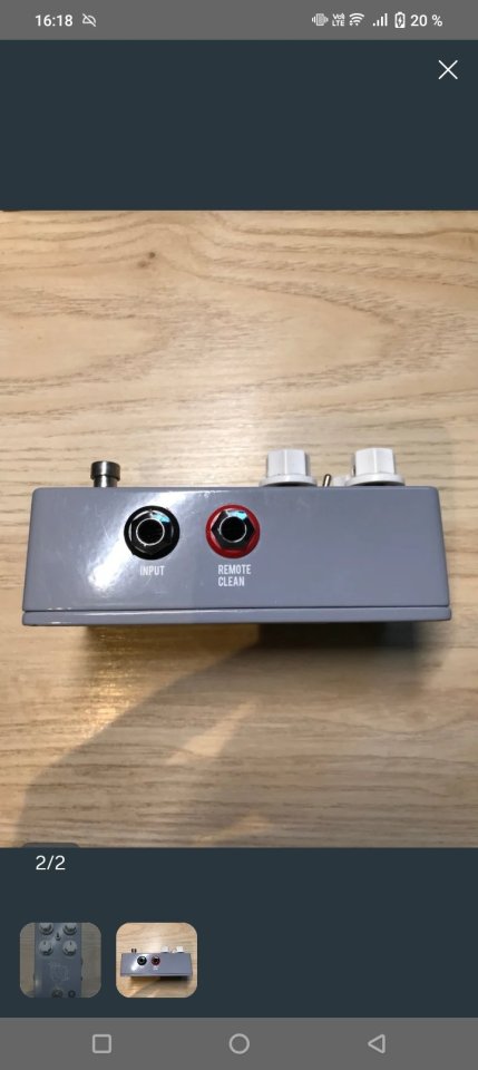 Pedal JHS Liberty Silvertone Twin Twelve v2 de segunda mano · Foto 2 de 2 · Valencia · 120 €
