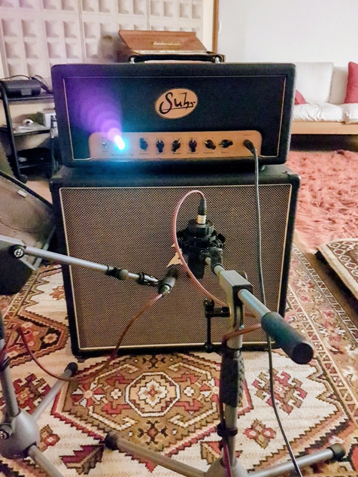 Suhr Badger 18 v1 + Pantalla DrZ 1x12 con Speaker Celestion Vintage 30 de segunda mano · Foto 1 de 6 · Barcelona · 2000 €