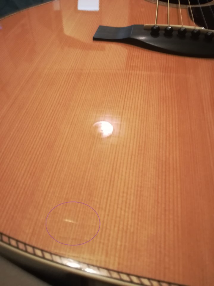 Acústica Santa Cruz OM Cedar Top. Acepto algunos cambios de segunda mano · Foto 7 de 10 · Valencia · 5500 €