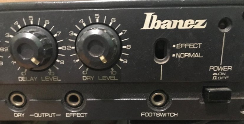 Ibánez analógico delay AD 100