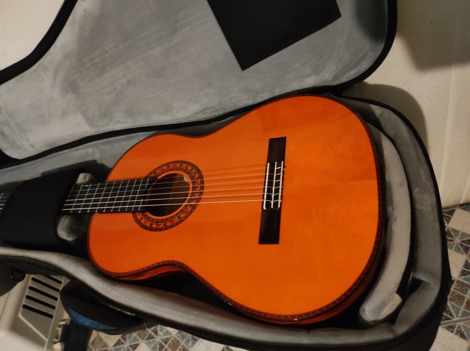 Funda acolchada de alta calidad para guitarra flamenca de