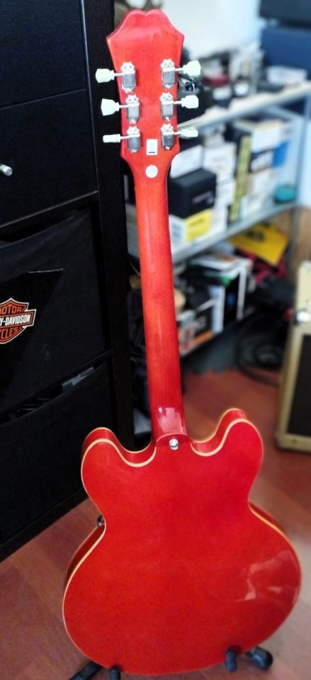 Epiphone CASINO + Lollar pickups + Electrónica CTS, Switchcraft...