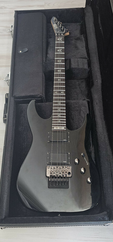 Kirk hammett signature (ESP / LTD KH-202)