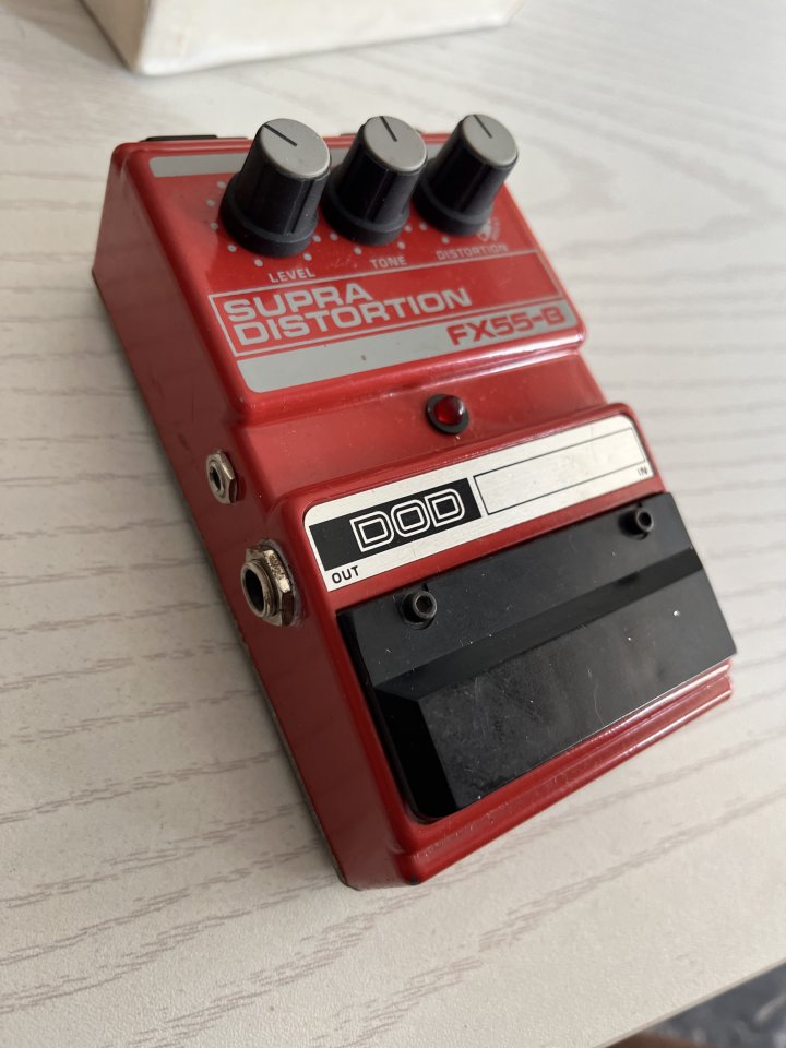 Pedal DOD Supra Distortion  FX55-B
