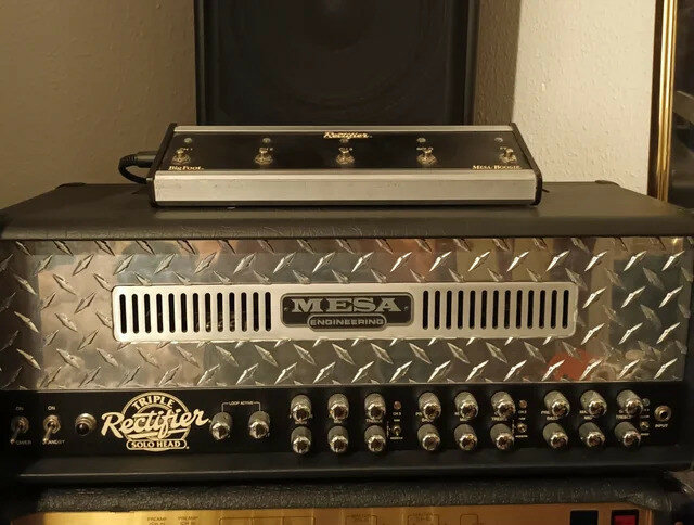 Cabezal Mesa Boogie Triple Rectifier Solo Head 150