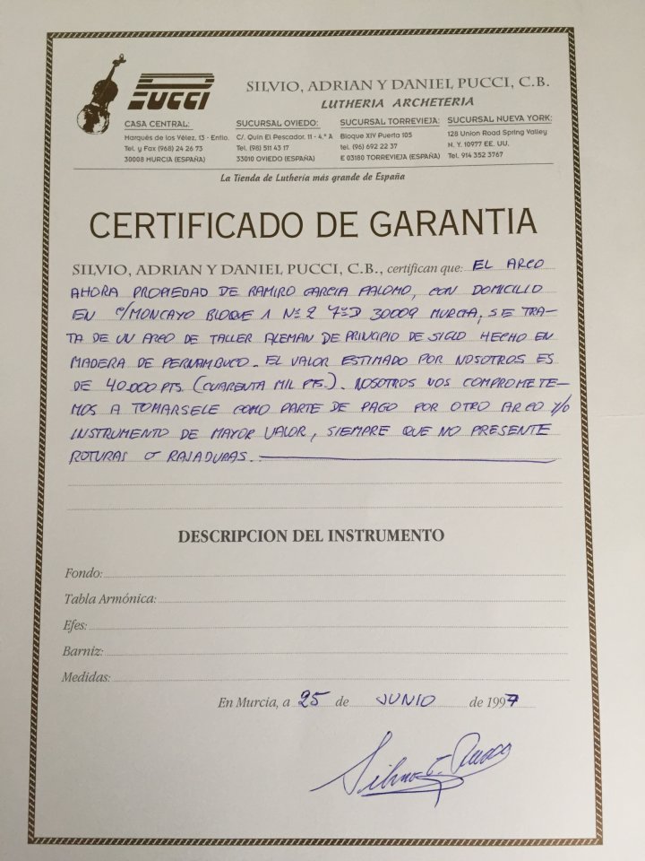 Violin modelo Stradivarius de segunda mano · Foto 6 de 9 · Murcia · 2000 €