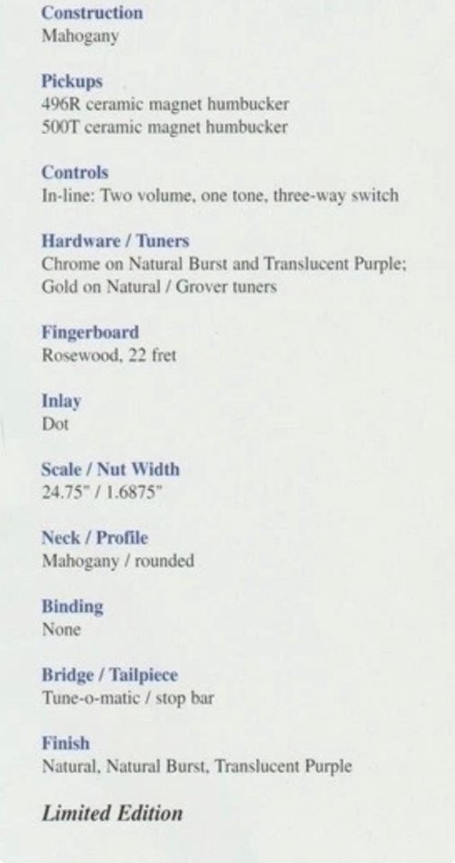 Gibson Flying 98' 50 Aniversary.