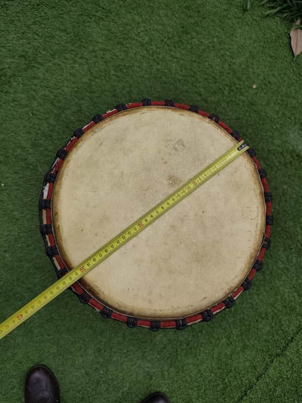 Handmade Professional Djembe - Hand-Carved Solid Wood - 5kg de segunda mano · Foto 4 de 10 · Girona · 230 €