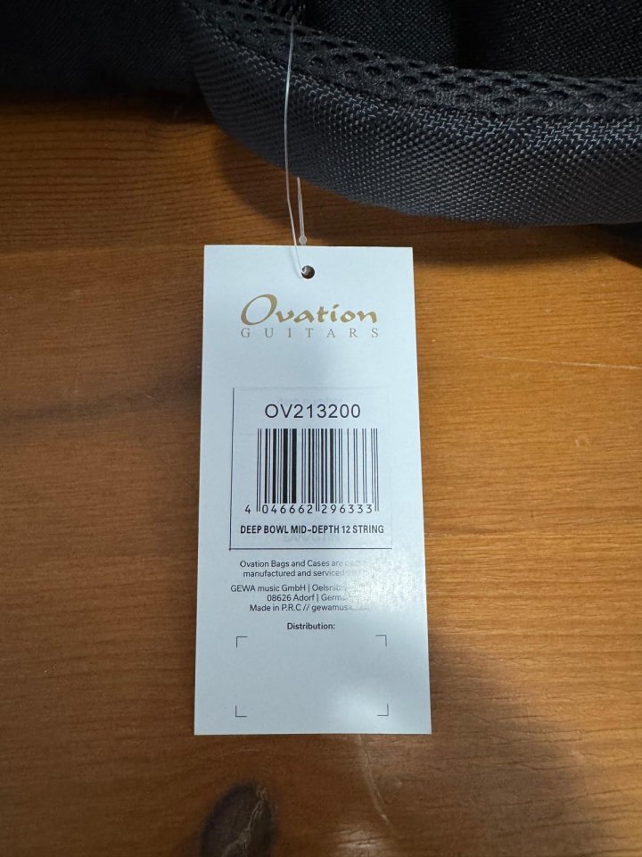 Ovation Gig Bag Roundback DB/MDB NUEVA A ESTRENAR – Solo Venta, NO Cambios. de segunda mano · Foto 8 de 8 · Madrid · 45 €