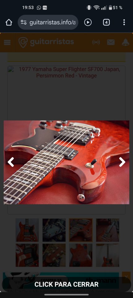 1977 Yamaha Super Flighter SF700 Japan, Persimmon Red - Vintage