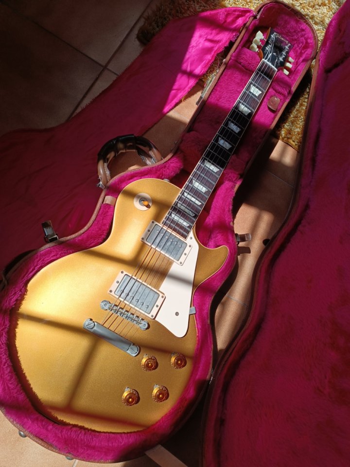Gibson Les Paul Historic 1957 Reissue '97 Goldtop de segunda mano · Foto 8 de 10 · Tarragona