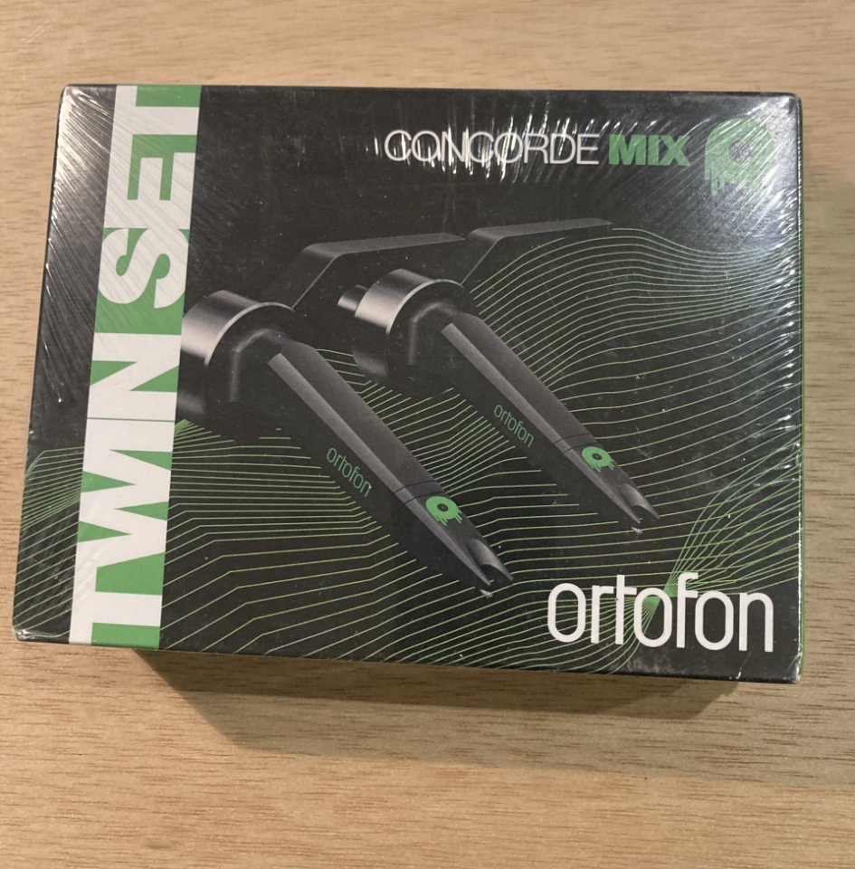 ORTOFON Concorde MKII Twin MIX (2 capsulas y 2 agujas)