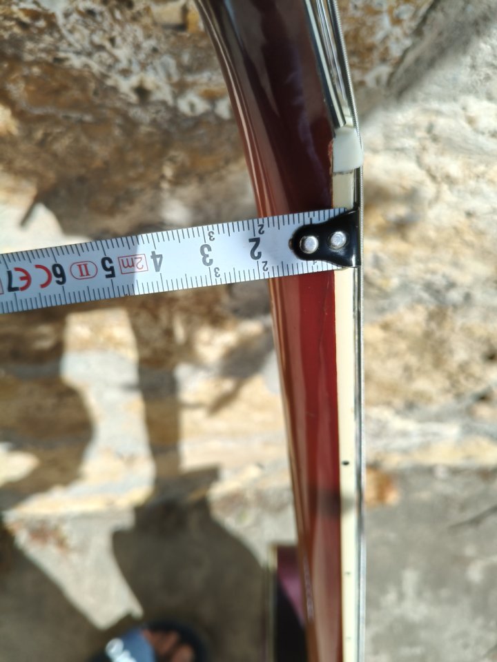 Guitarra eléctrica de caja Zerosette de 1966