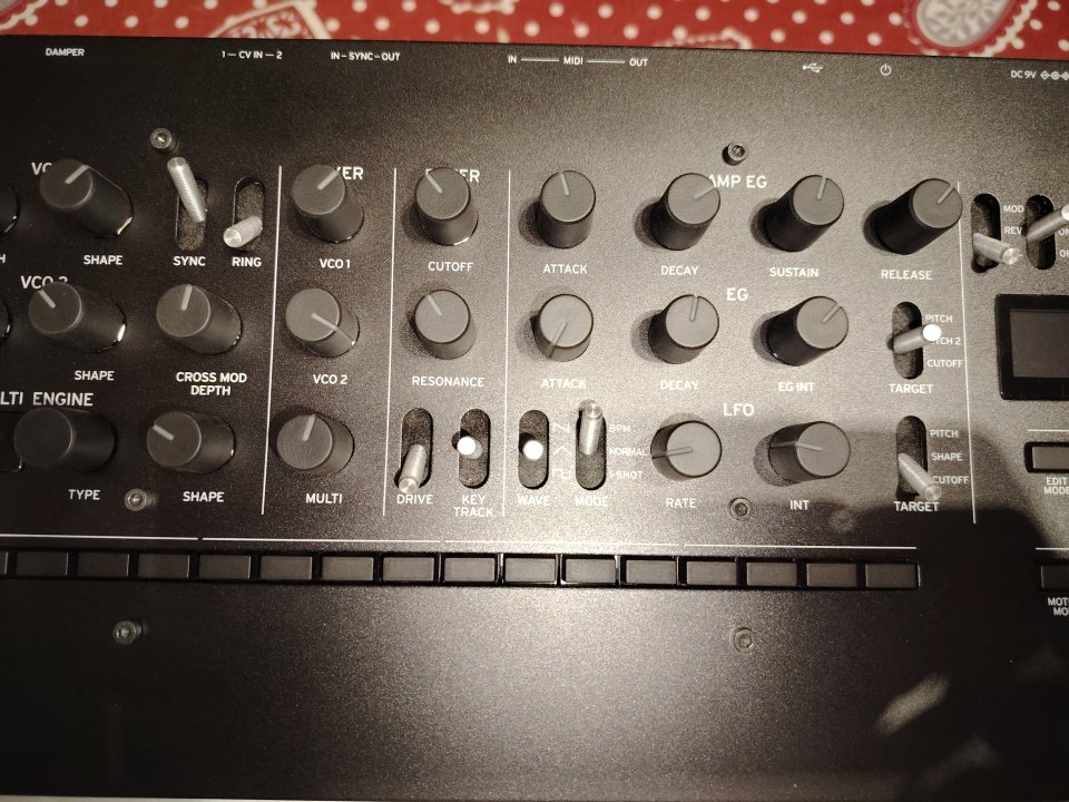 Korg miniloge xd modulo