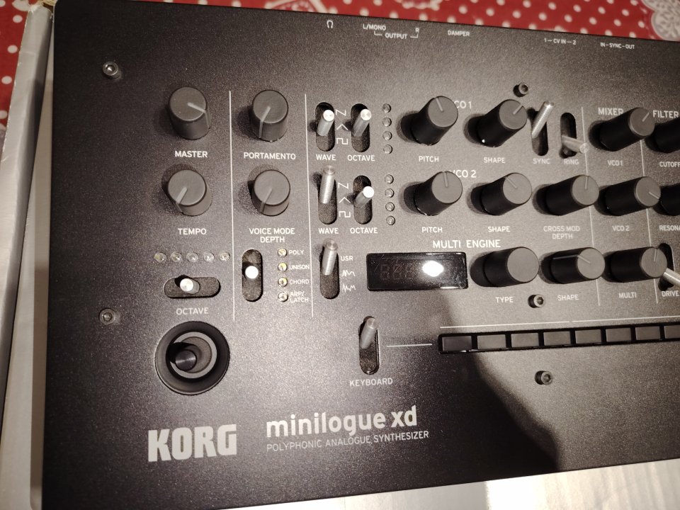 Korg miniloge xd modulo