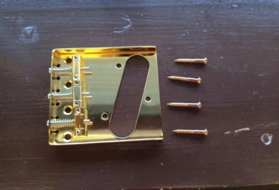 Puente Squier Telecaster Classic Vibe Dorado de segunda mano · A Coruña · 20 €