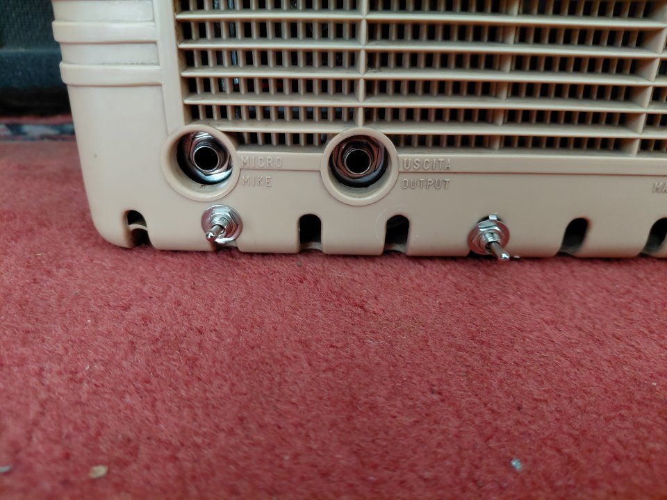 Amplificador valvulas geloso g255 años 50